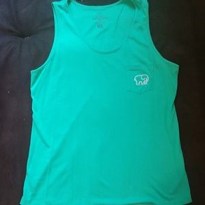 Ivory Ella green tank top